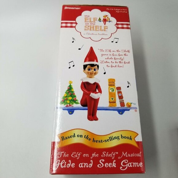 Elf on Shelf Hide Seek Game Elf Surveillance Primitive by Kathy Sign New Lot 2 - Picture 3 of 7